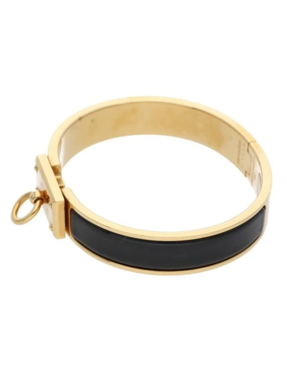Hermes Clic Anneau Metal Enamel Bracelet